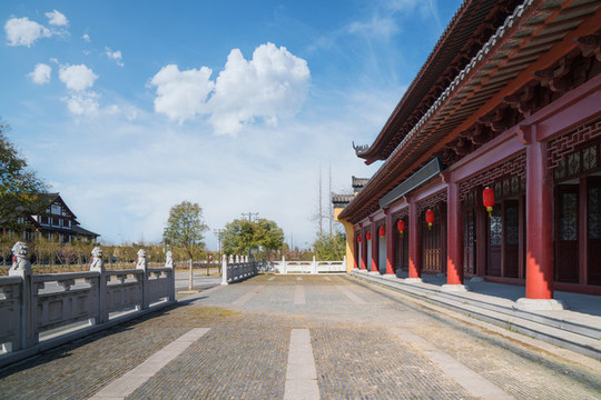江蘇省東臺(tái)西溪古城旅游風(fēng)光