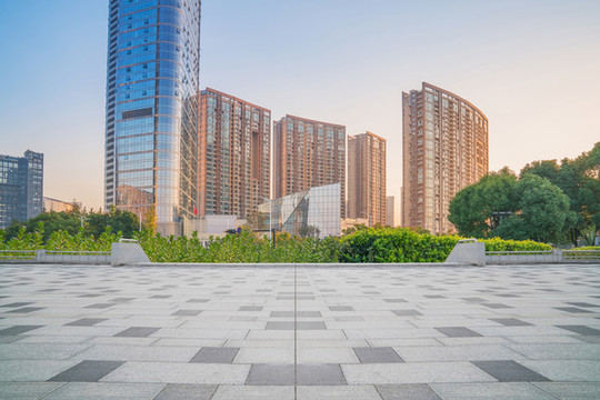 浙江杭州城市建筑和市民廣場(chǎng)