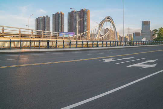 浙江杭州城市建筑和道路交通
