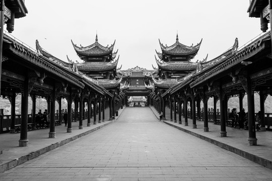 古鎮(zhèn)復(fù)古照片