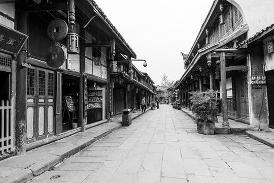 古鎮(zhèn)老房子