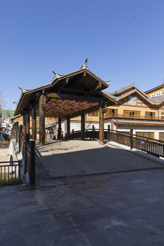 昆明文創(chuàng)園的廊橋