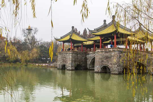 揚(yáng)州瘦西湖五亭橋