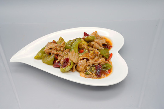 尖椒炒肉