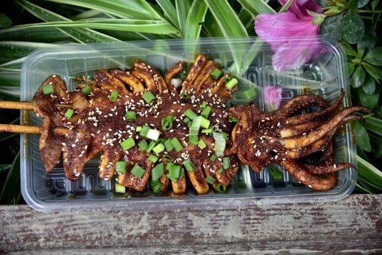 烤魷魚