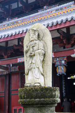 大足石刻寶頂山景區(qū)圣壽寺維摩頂