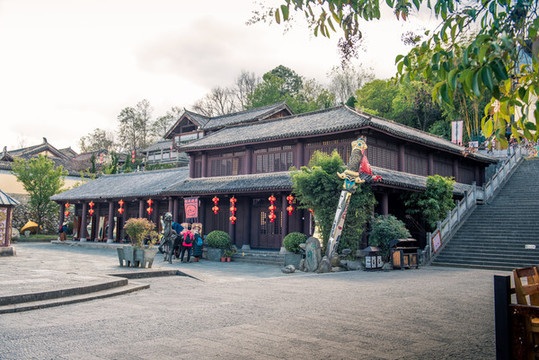 古代街市場景