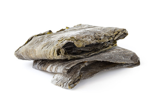 海味水產品海帶白底白背景攝影圖