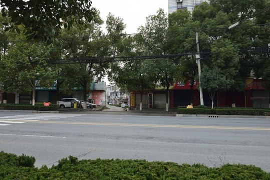 新冠肺炎時期的街道