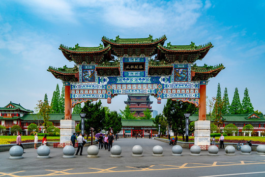 南昌滕王閣古建筑
