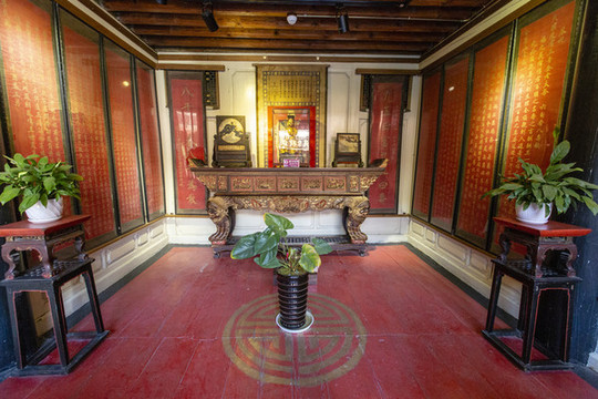 喜洲古鎮(zhèn)嚴(yán)家大院
