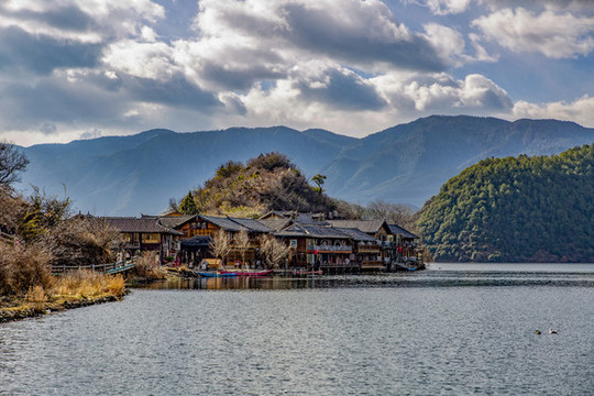 云南瀘沽湖里格半島