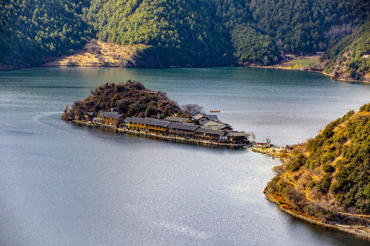 云南瀘沽湖里格半島