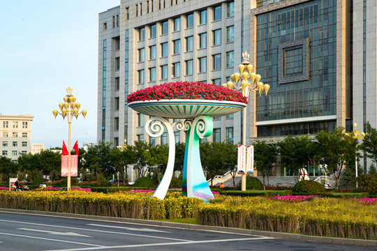 鄂爾多斯街景