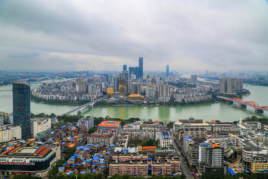 柳州市區(qū)全景