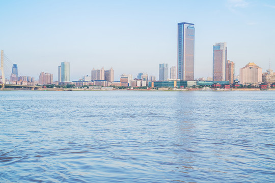 江西南昌市城市風(fēng)光和建筑橋梁