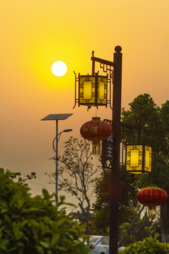 傍晚時分