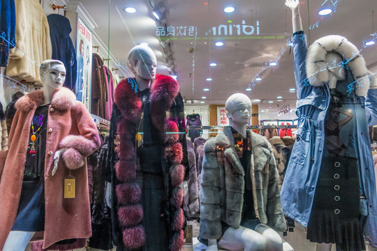 女裝店模特