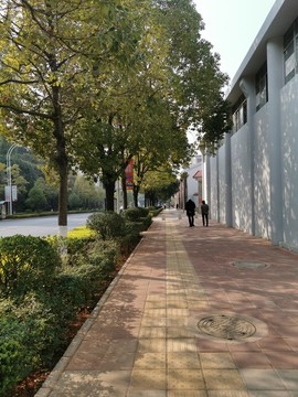 人行道景觀