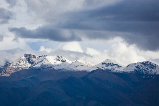 西藏日喀則雪山湖泊風(fēng)光158