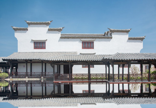 徽派建筑長(zhǎng)廊