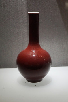 瓷器明清紅釉瓷