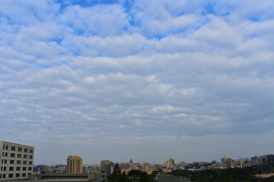 城市的天空