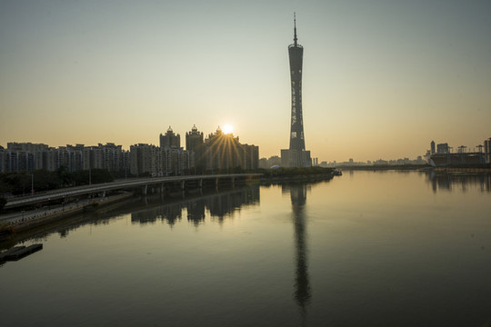 夕陽下的小蠻腰