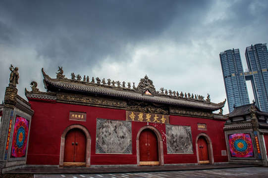 2015年的成都大慈寺