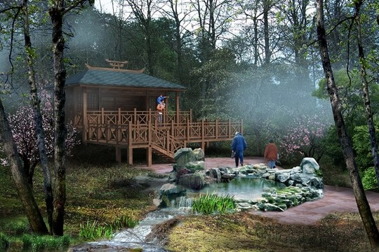 小木屋效果圖