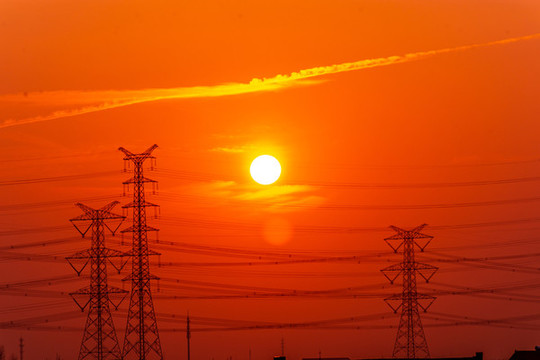 落日夕陽