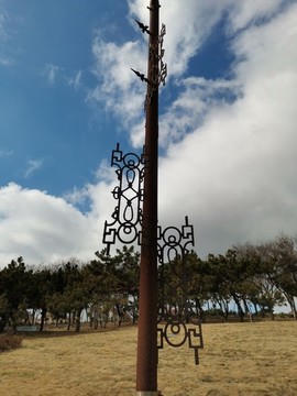 公園里的雕塑