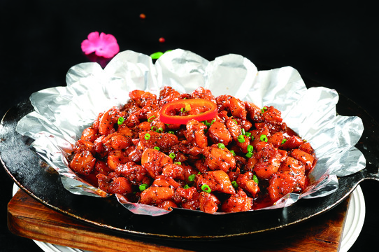 黑椒雞