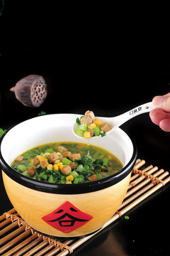豆腐菜心