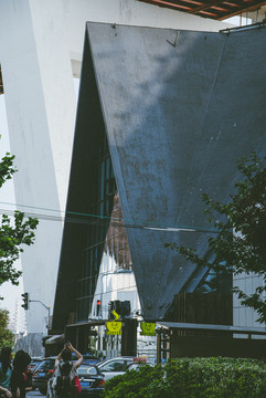 上海南浦大橋建筑獨特視角