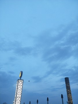 傍晚的天空