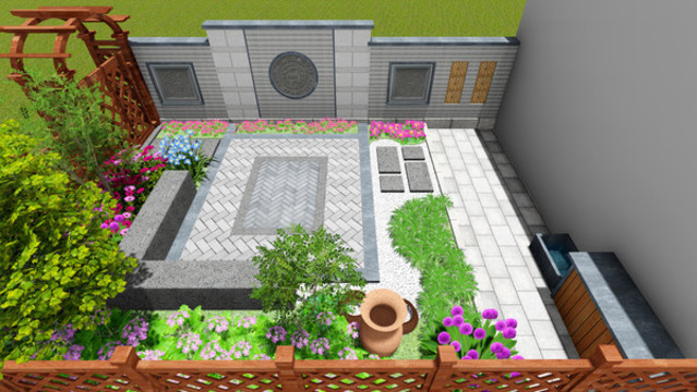別墅私家庭院花園景觀設(shè)計(jì)