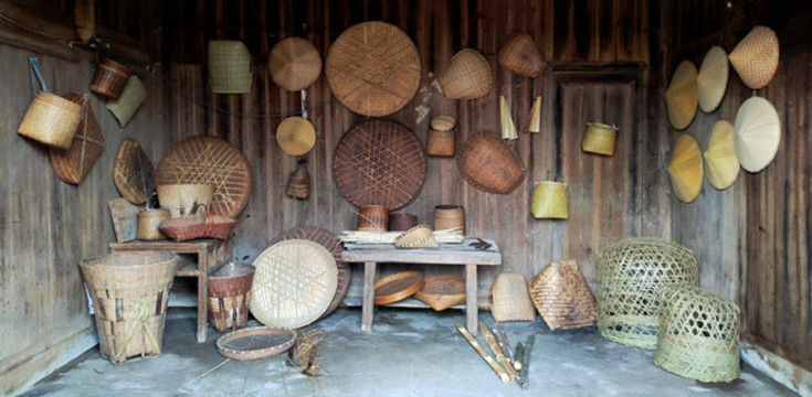 農(nóng)家竹編器具