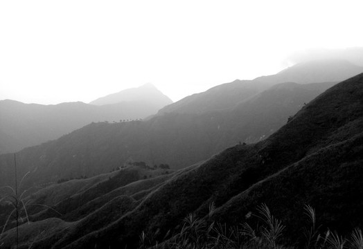 水墨武功山