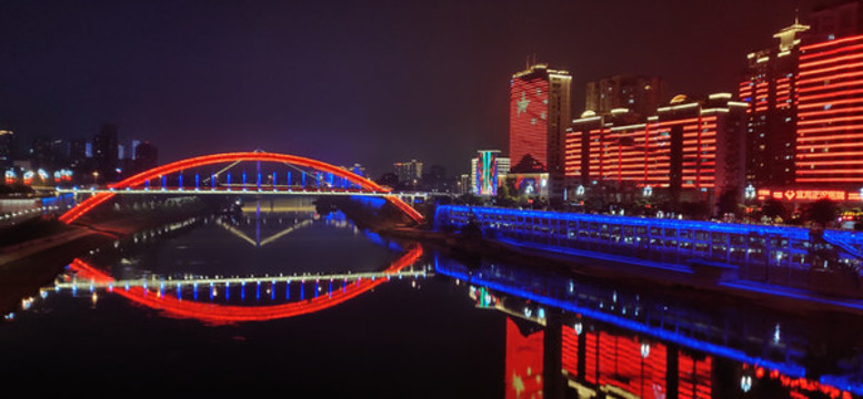 宜賓南門夜景