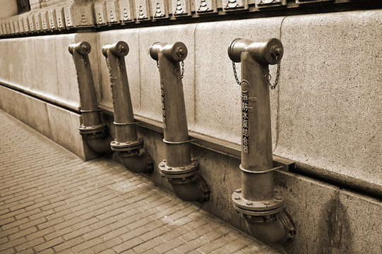 上海老建筑消防水栓