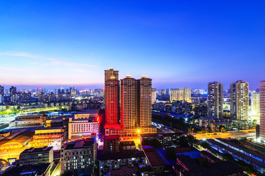 廣西南寧城市夜景