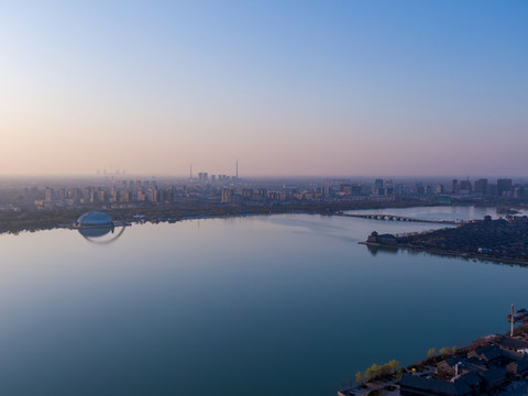 聊城東昌湖風(fēng)光