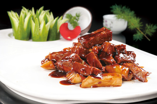 雪花牛肉
