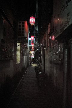 陽(yáng)朔西街夜景