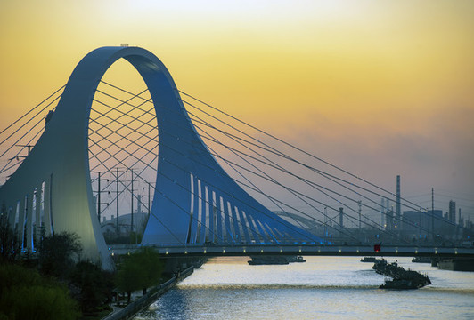 江蘇省淮安市京杭大運河上淮海南