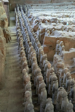 秦始皇陵兵馬俑一號(hào)坑