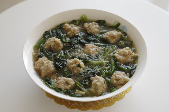 菠菜湯