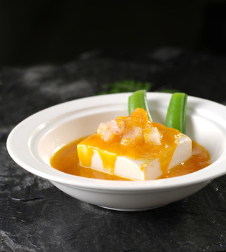 鮮蝦帶子豆腐