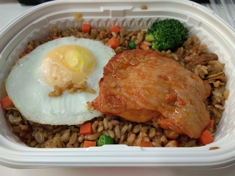 奧爾良雞醬油炒飯